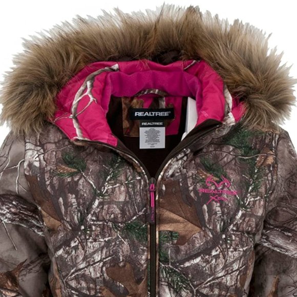 Realtree Xtra Womens Jacket Bubble Camo 